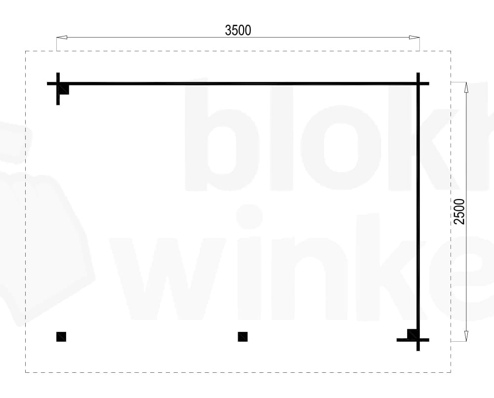 Plattegrond Prowood veranda zwolle 350x250