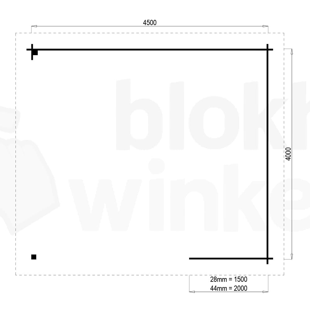 Plattegrond Prowood veranda zwolle 450x400