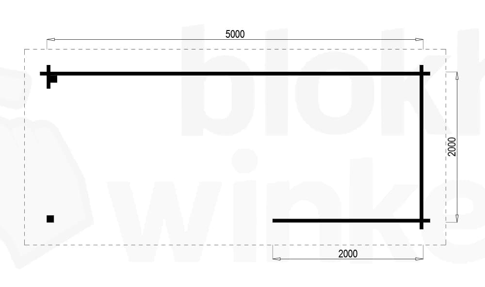 Plattegrond Prowood veranda zwolle 500x200