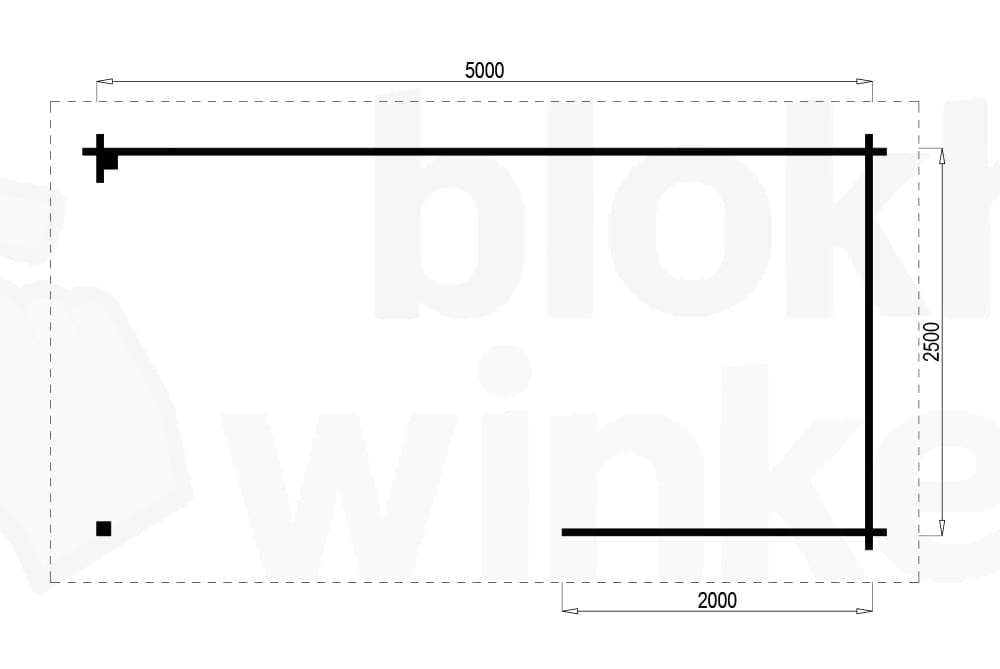 Plattegrond Prowood veranda zwolle 500x250