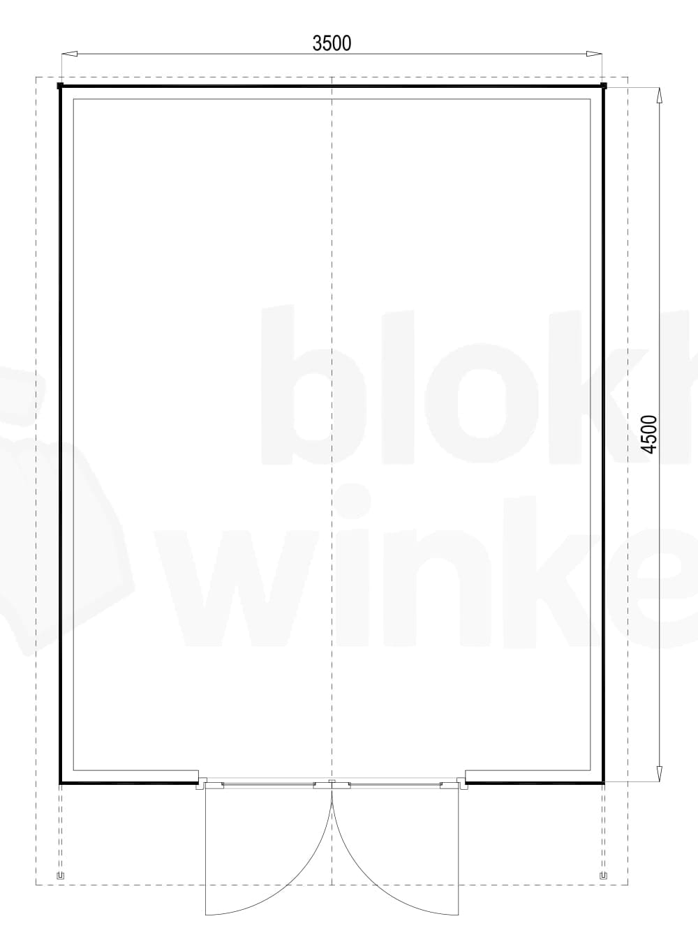 Plattegrond Atlanta 350x450