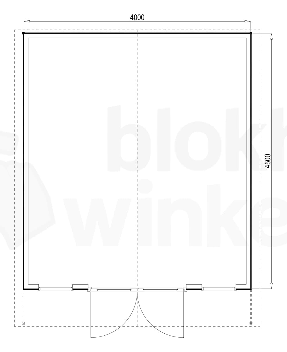 Plattegrond Atlanta 400x450