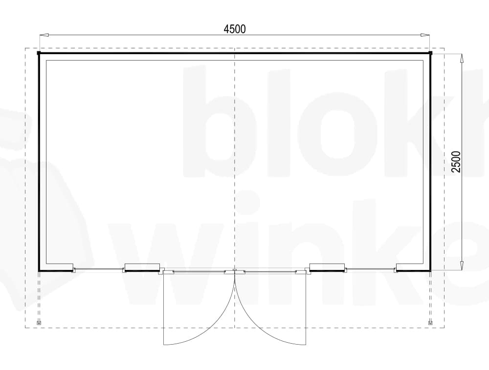 Plattegrond Atlanta 450x250