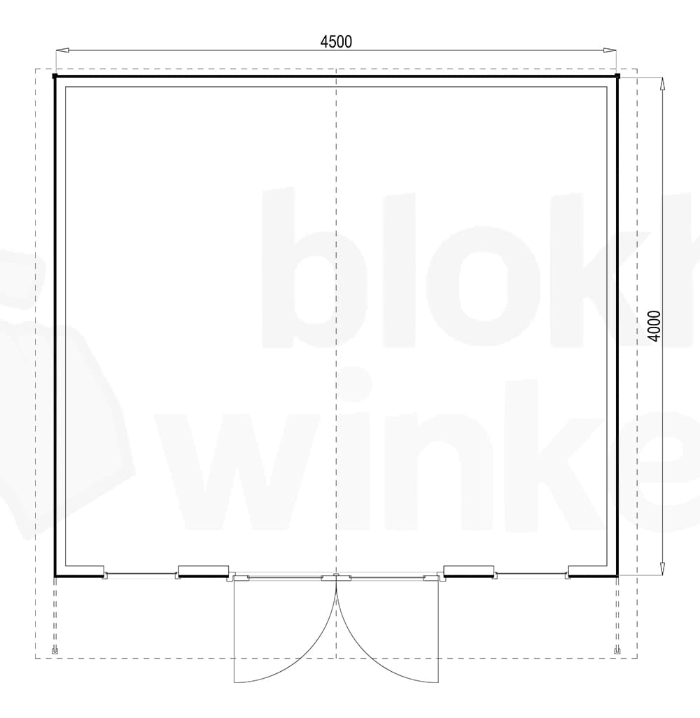 Plattegrond Atlanta 450x400