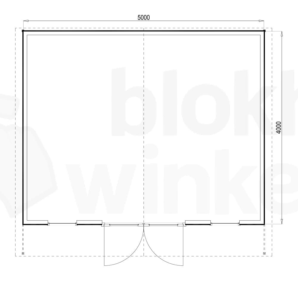 Plattegrond Atlanta 500x400