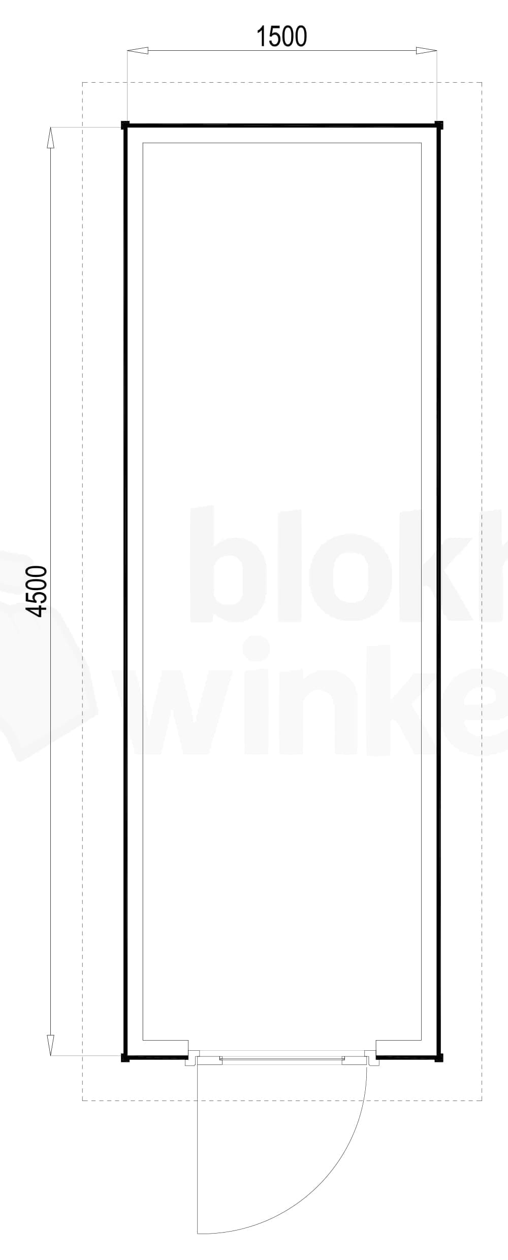 Plattegrond Richmond Douglas 150x450