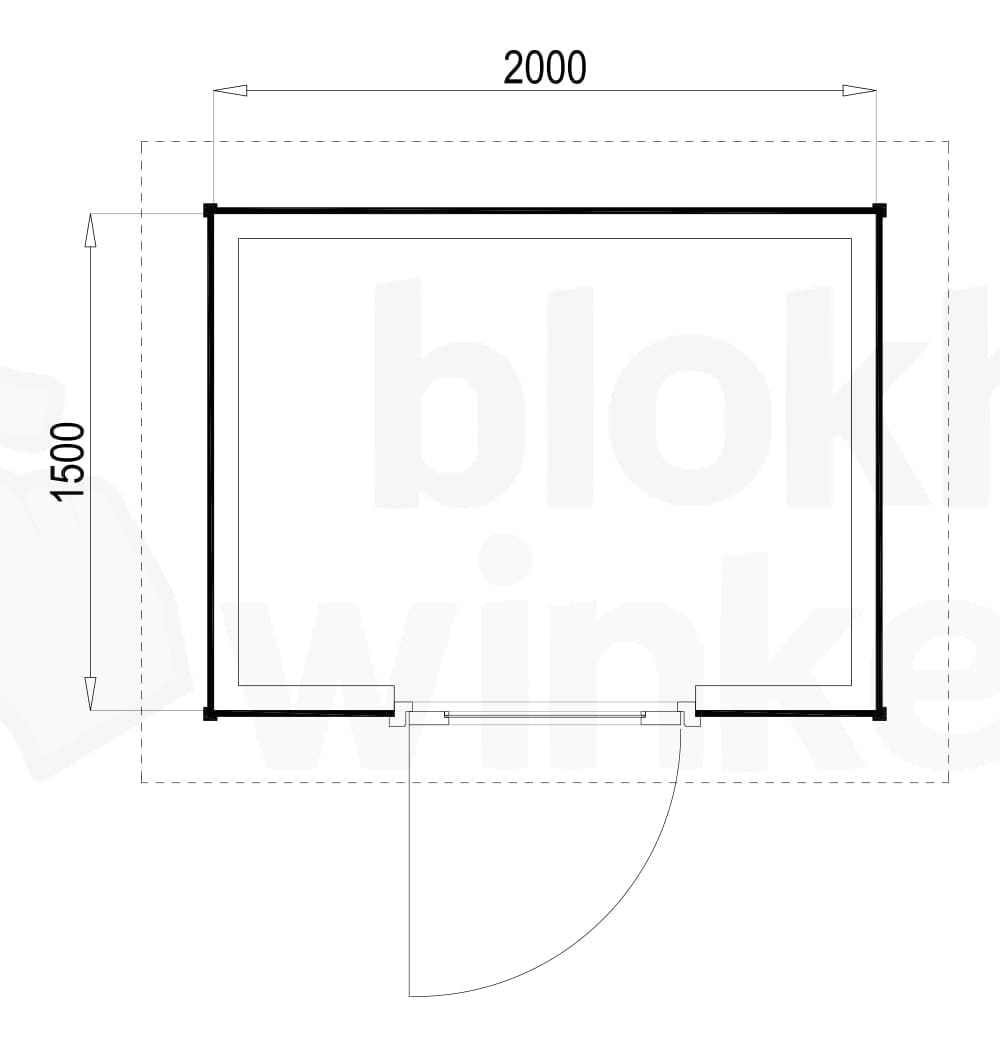 Plattegrond Richmond Douglas 200x150