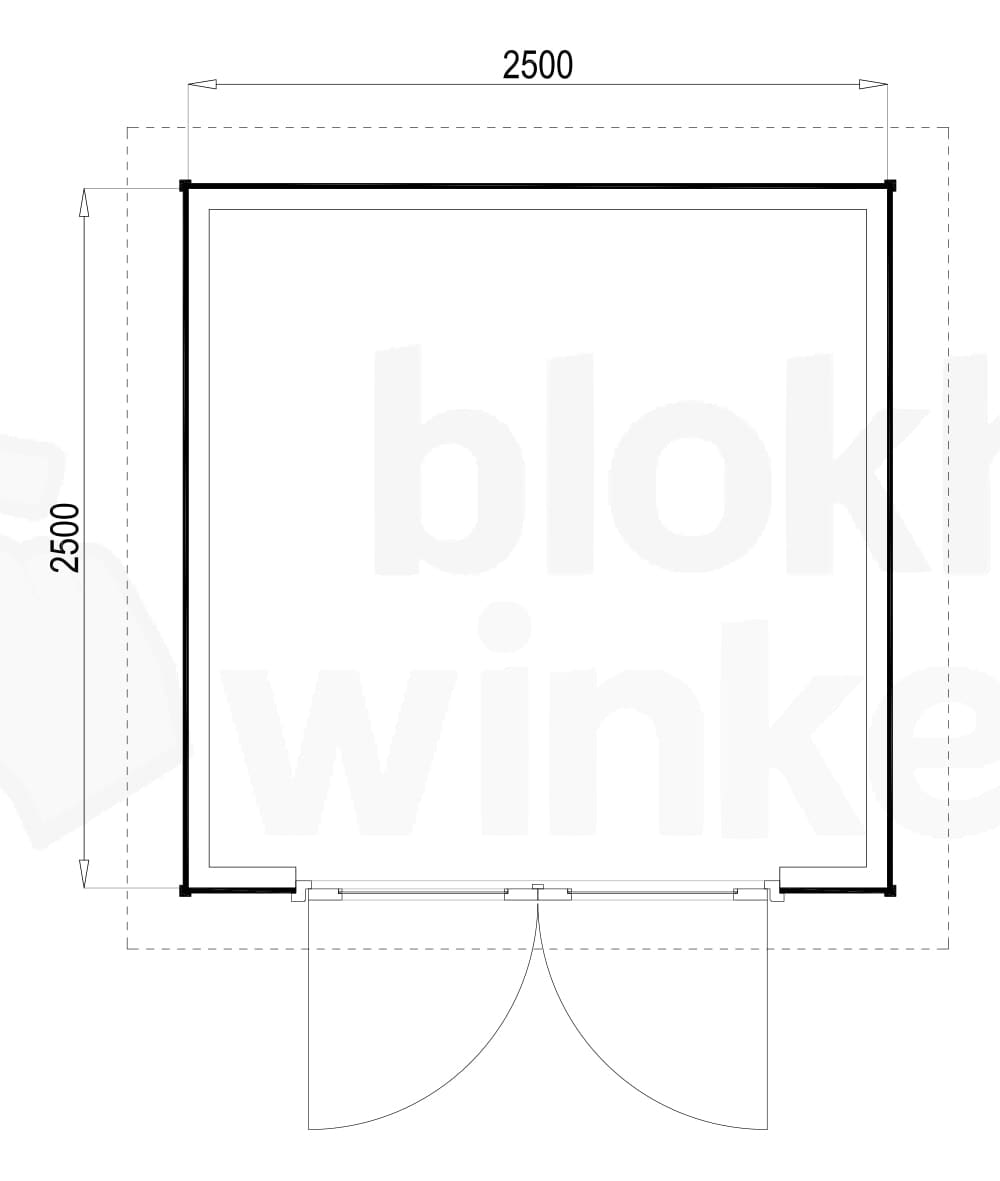 Plattegrond Richmond Douglas 250x250