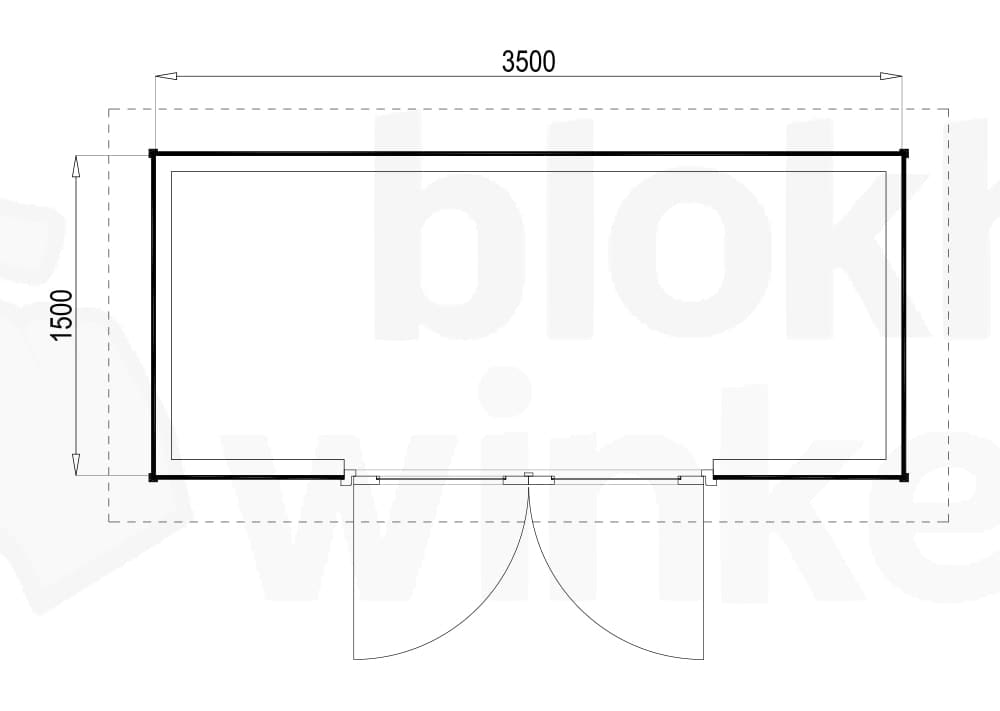 Plattegrond Richmond Douglas 350x150
