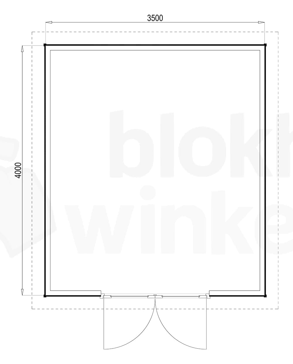 Plattegrond Richmond Douglas 350x400