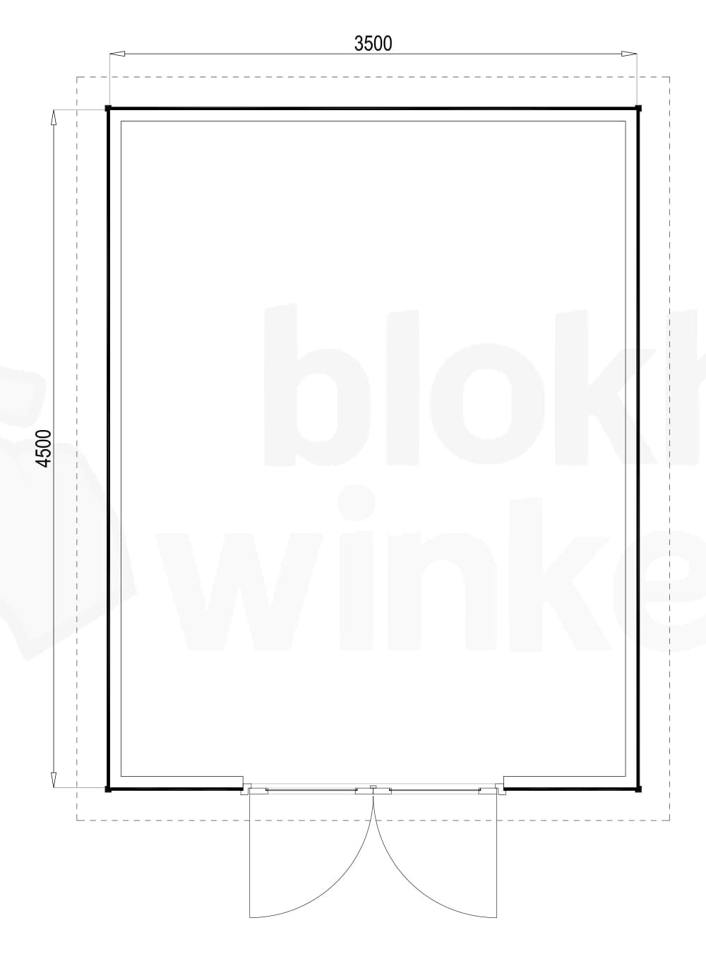 Plattegrond Richmond Douglas 350x450