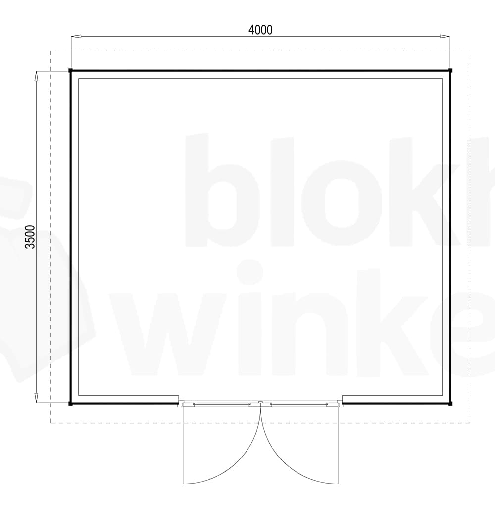 Plattegrond Richmond Douglas 400x350