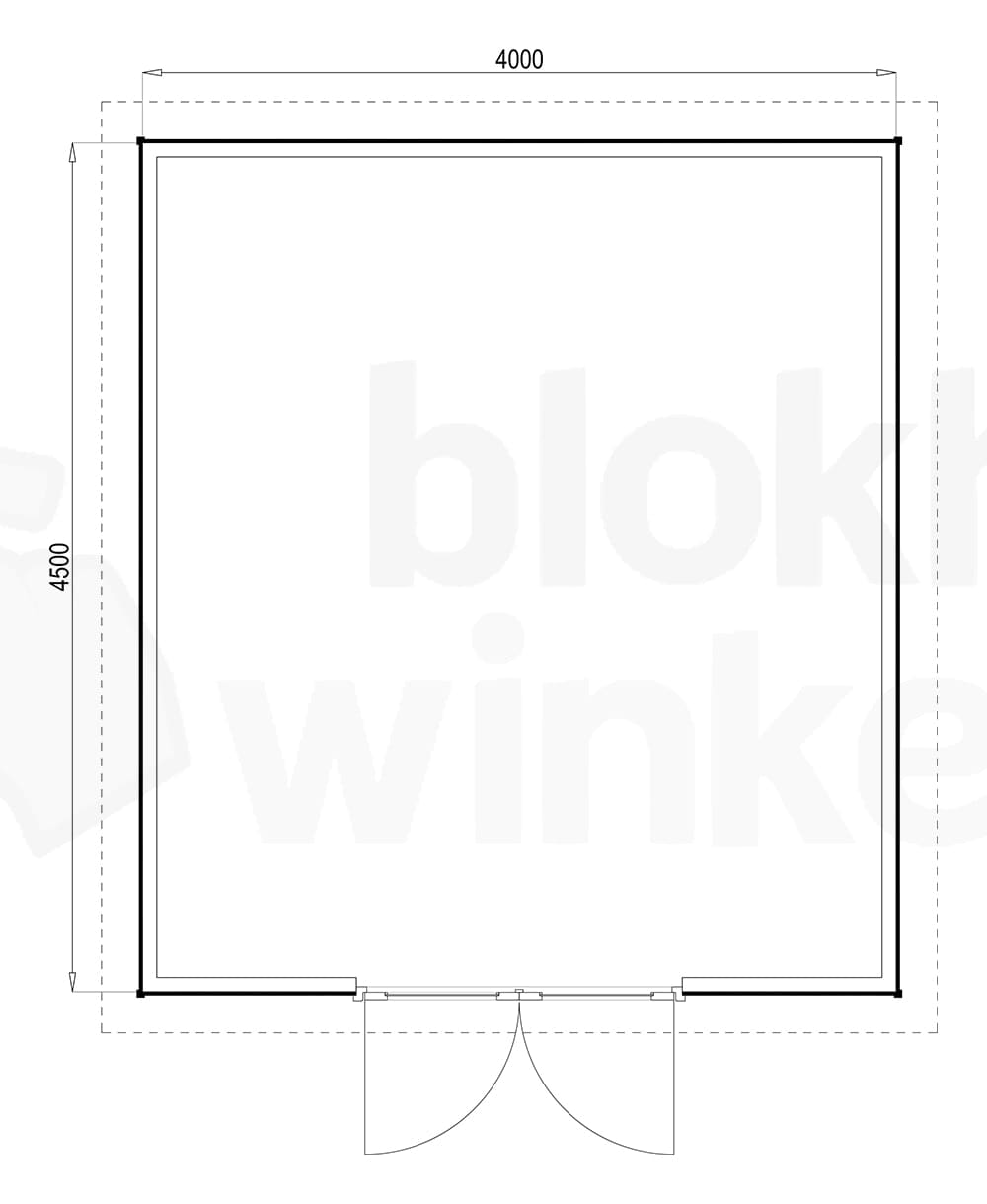 Plattegrond Richmond Douglas 400x450