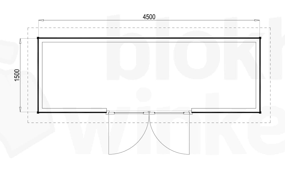 Plattegrond Richmond Douglas 450x150