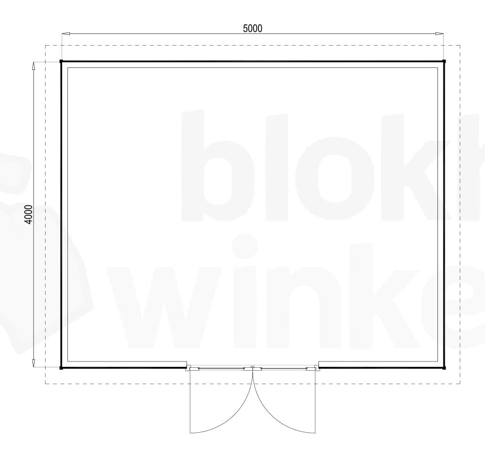 Plattegrond Richmond Douglas 500x400