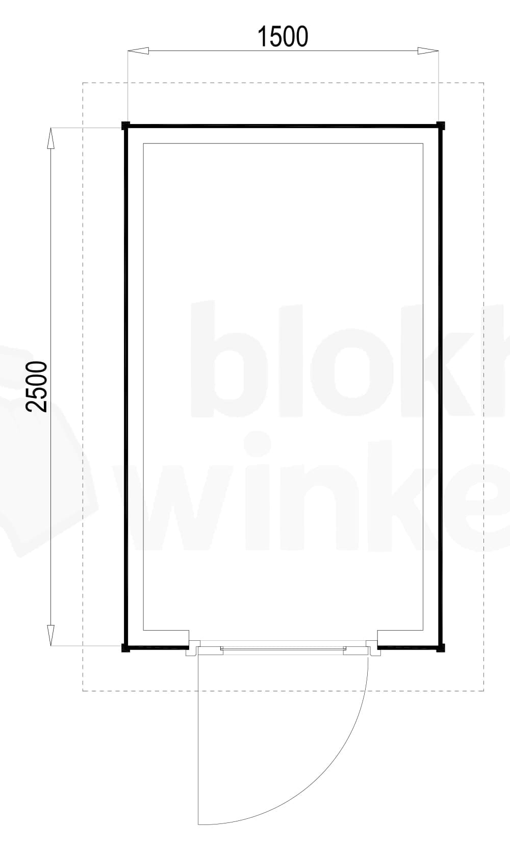Plattegrond Richmond Pro 150x250
