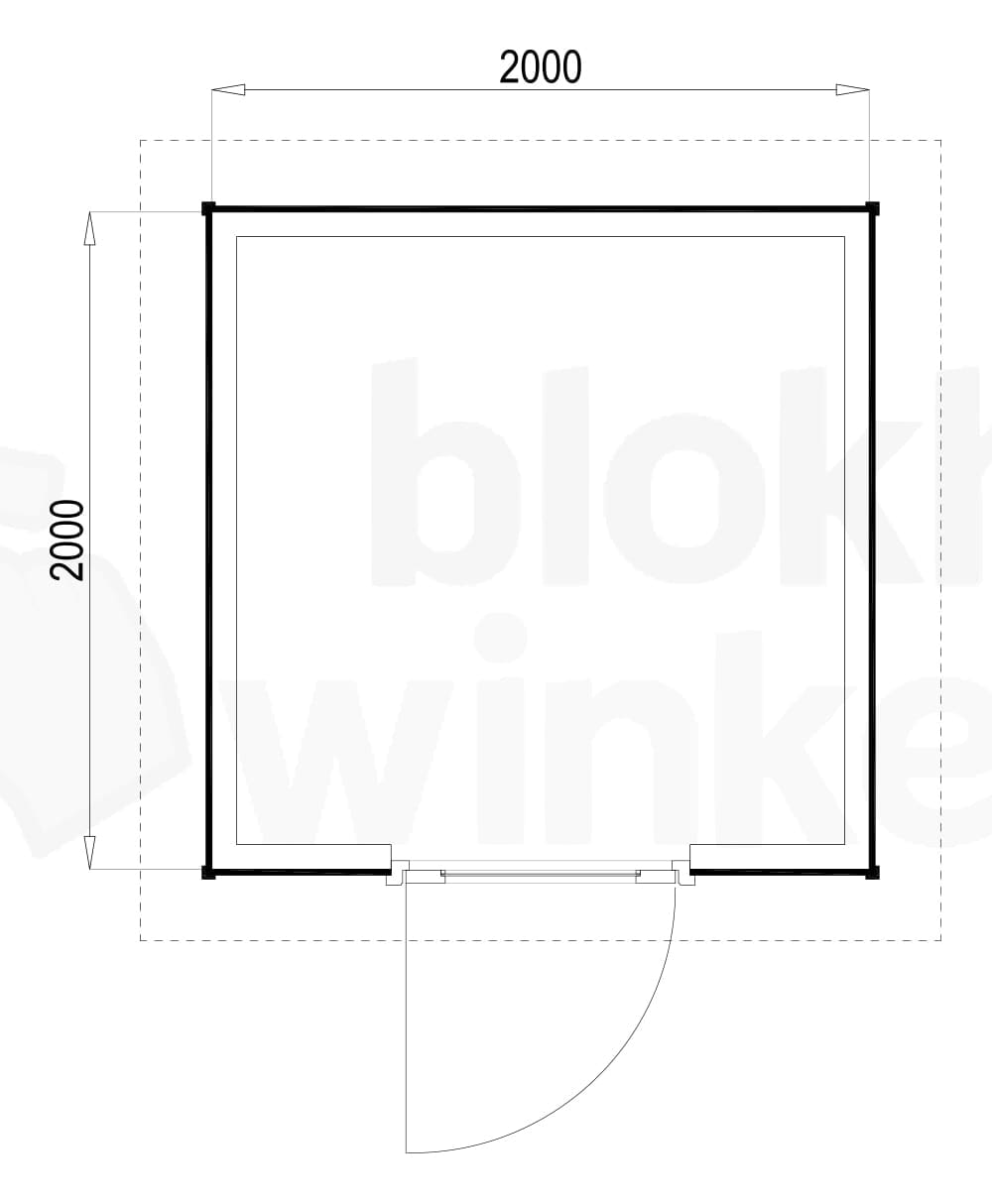 Plattegrond Richmond Pro 200x200