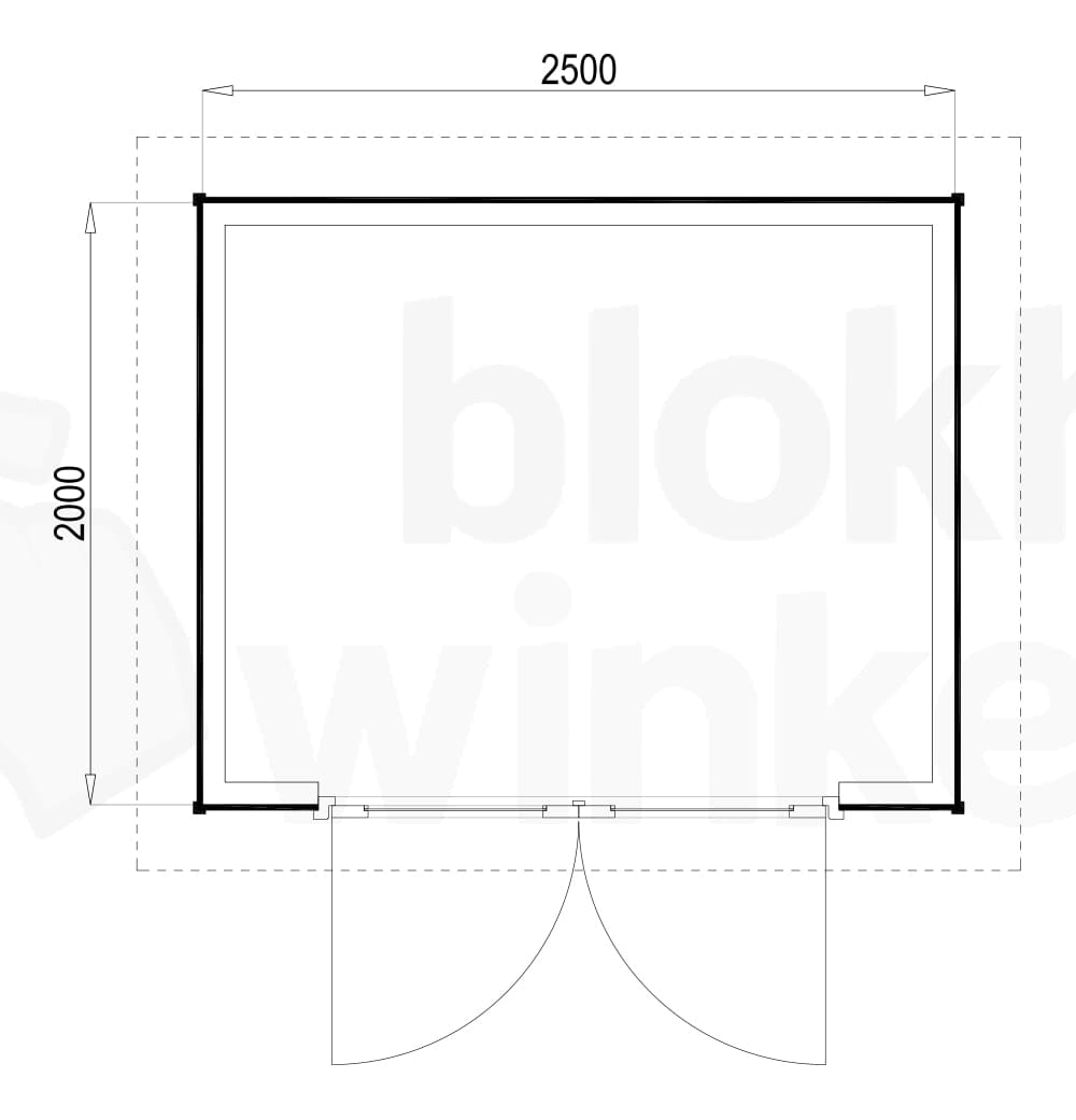Plattegrond Richmond Pro 250x200