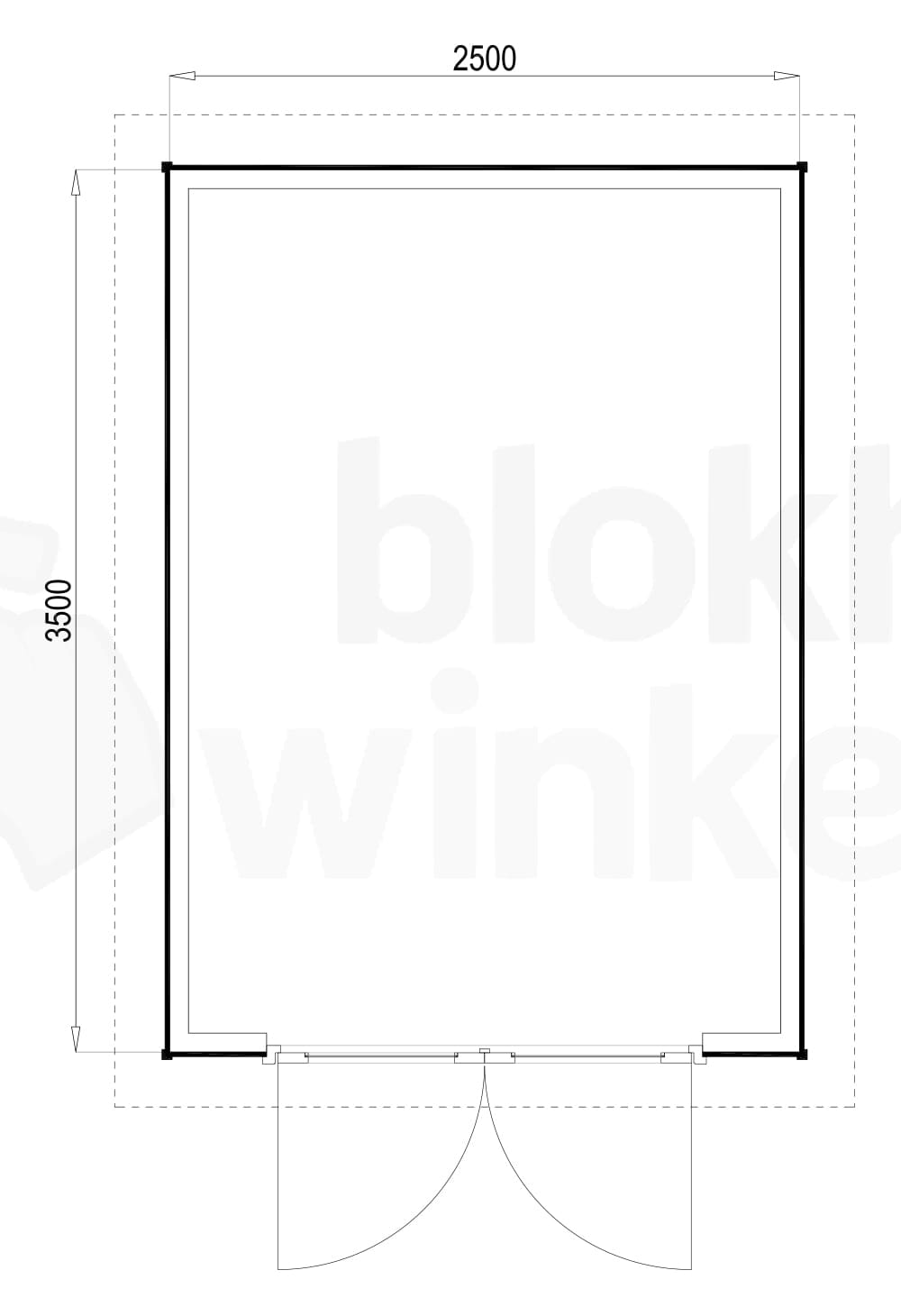 Plattegrond Richmond Pro 250x350