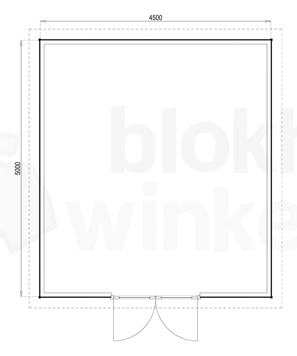 Plattegrond Richmond Pro 450x500