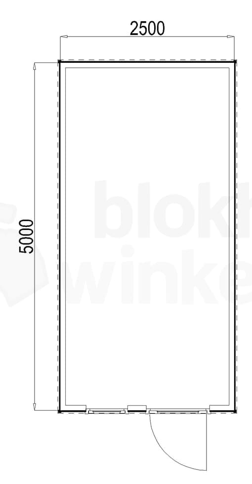 Plattegrond Richmond NEXT 250x500