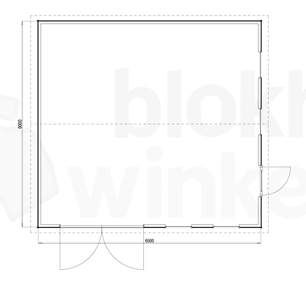 Plattegrond Berkeley 650x600