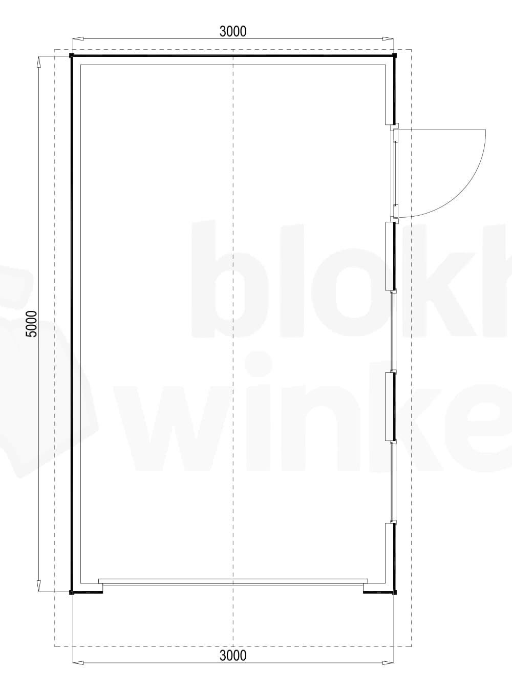 Plattegrond Birmingham 300x500