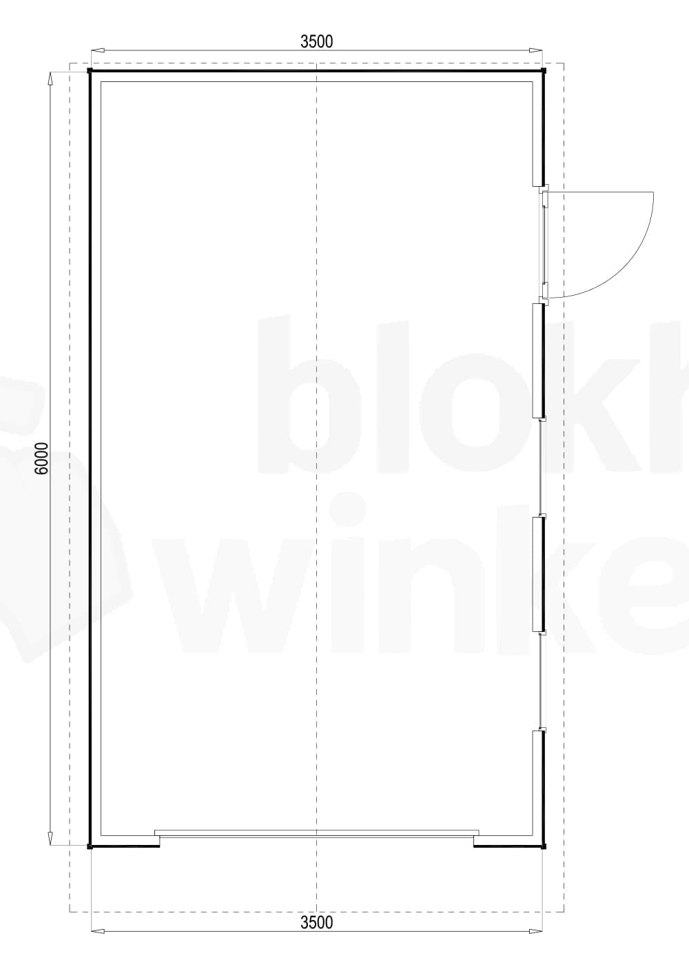 Plattegrond Birmingham 350x600