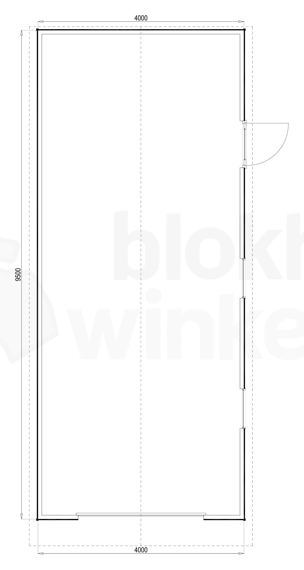Plattegrond Birmingham 400x950