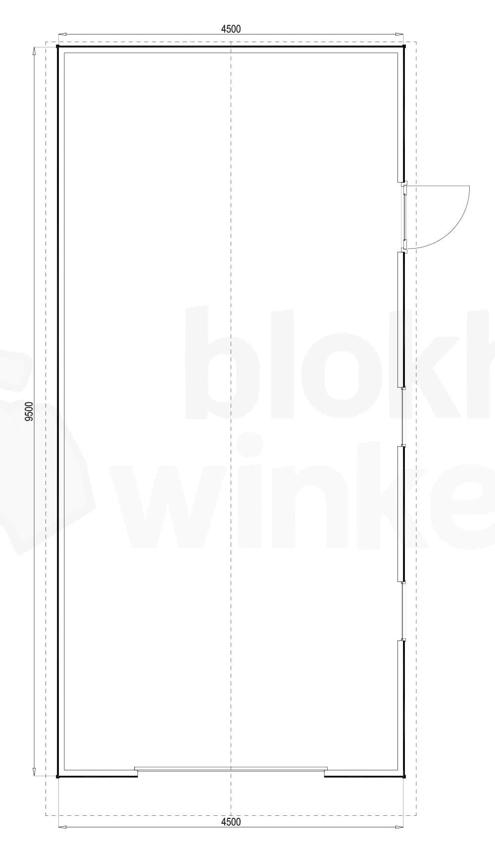 Plattegrond Birmingham 450x950