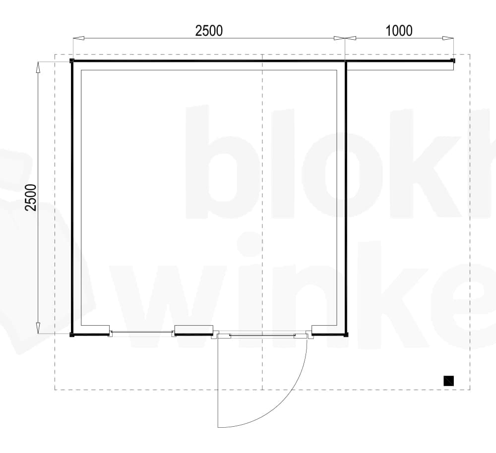 Plattegrond Bridgeport 250x250