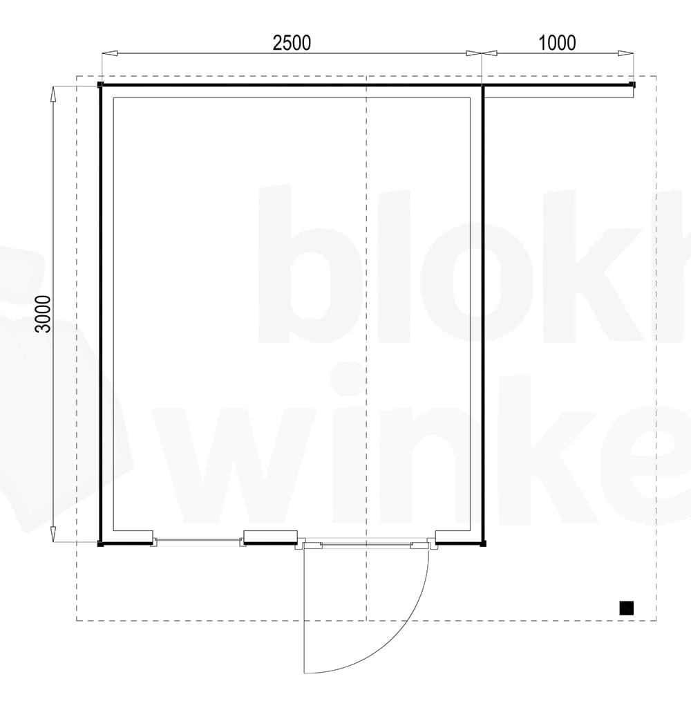 Plattegrond Bridgeport 250x300