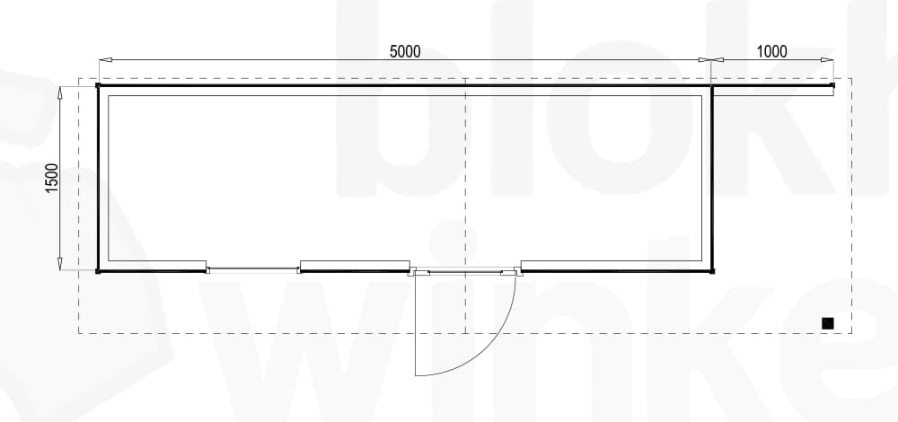 Plattegrond Bridgeport 500x150