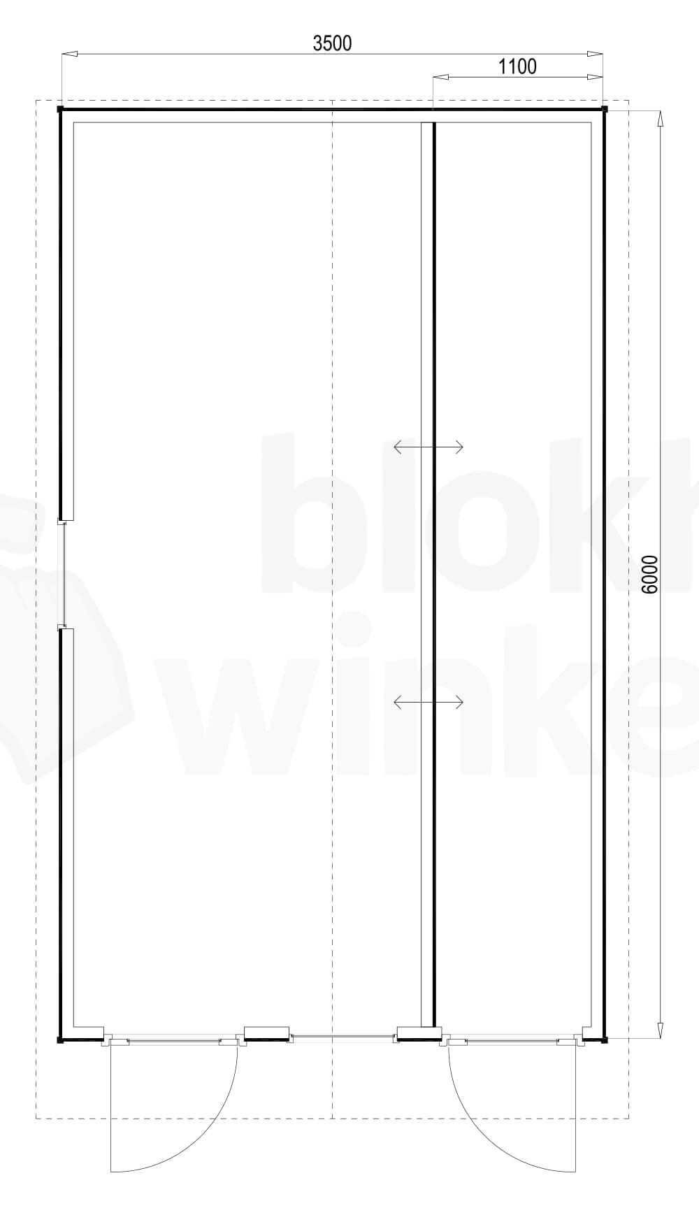 Plattegrond Cardiff 350x600