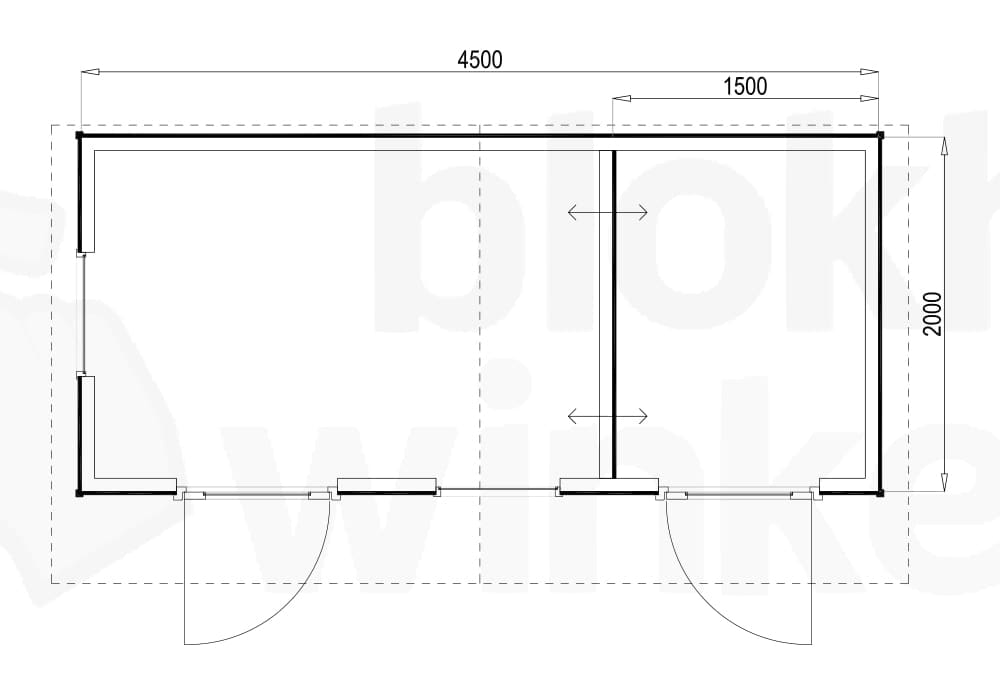 Plattegrond Cardiff 450x200