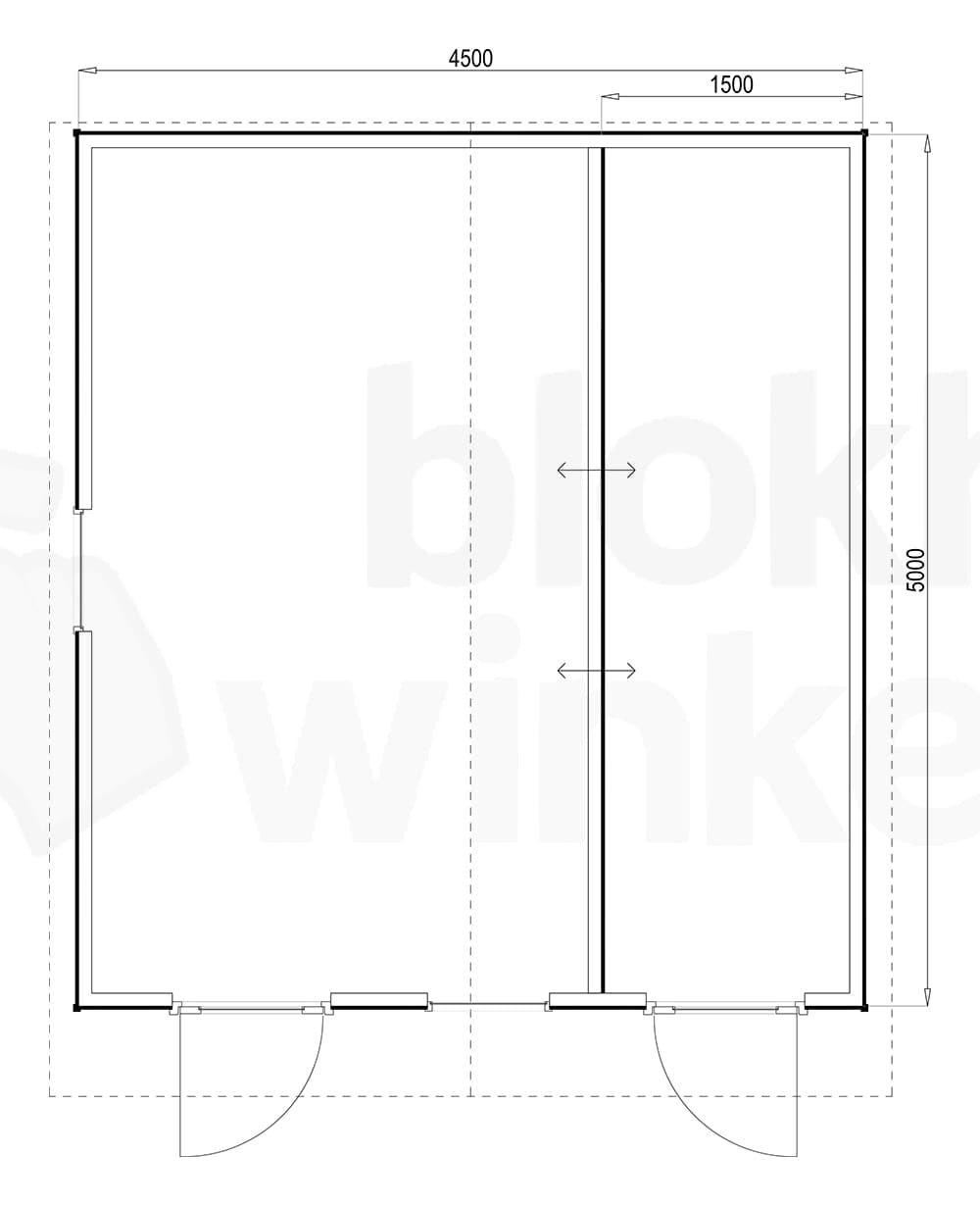 Plattegrond Cardiff 450x500