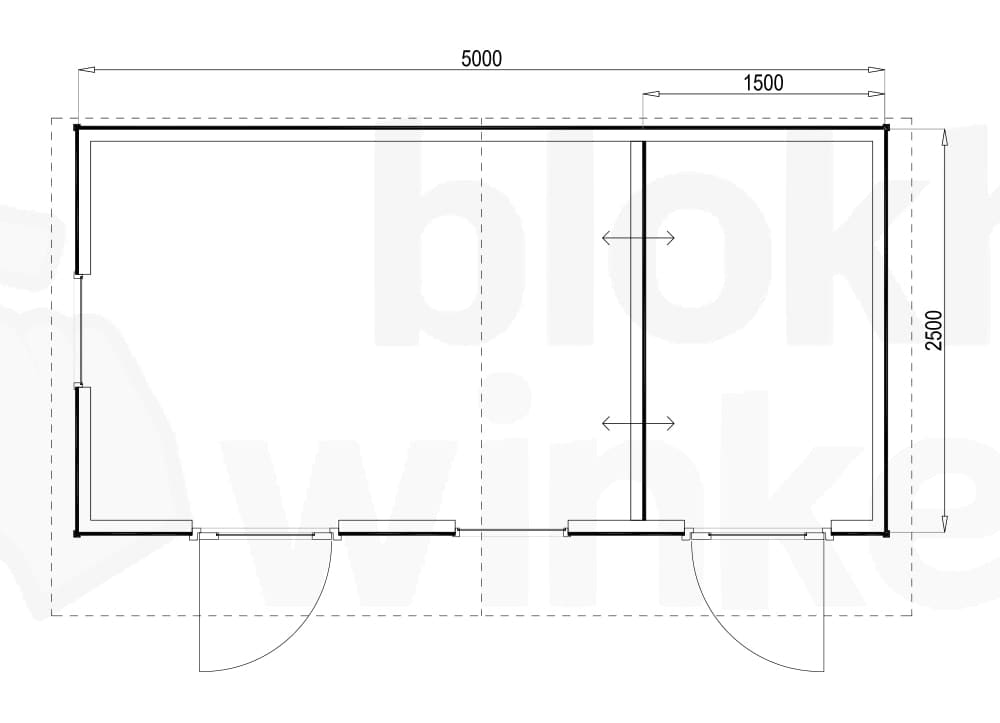 Plattegrond Cardiff 500x250