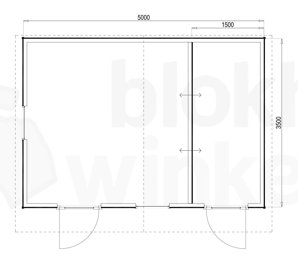 Plattegrond Cardiff 500x350