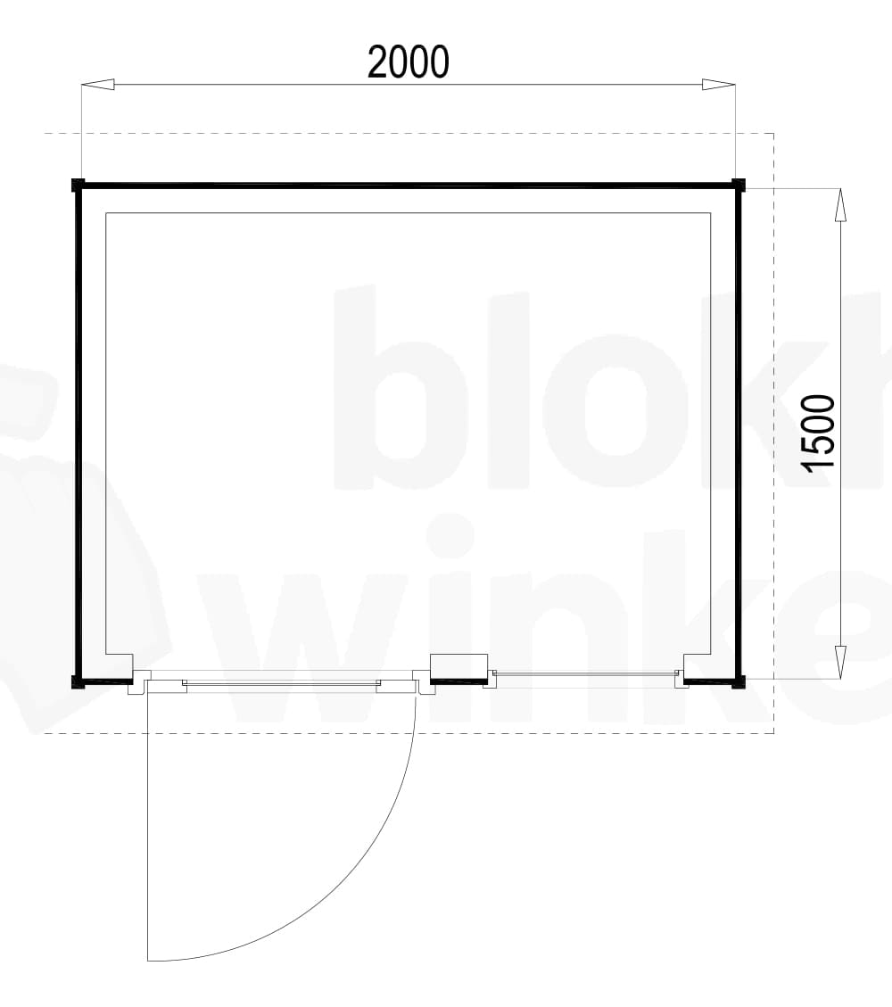 Plattegrond Columbus 200x150