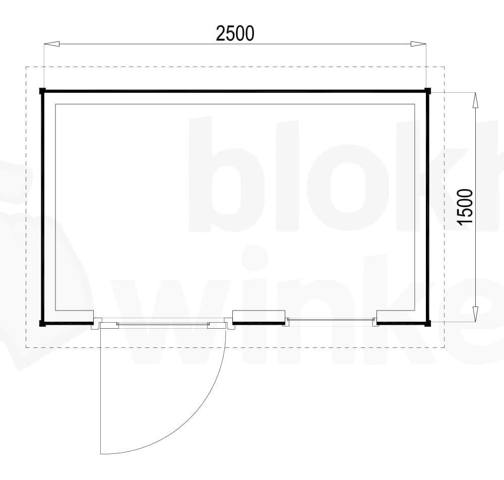 Plattegrond Columbus 250x150