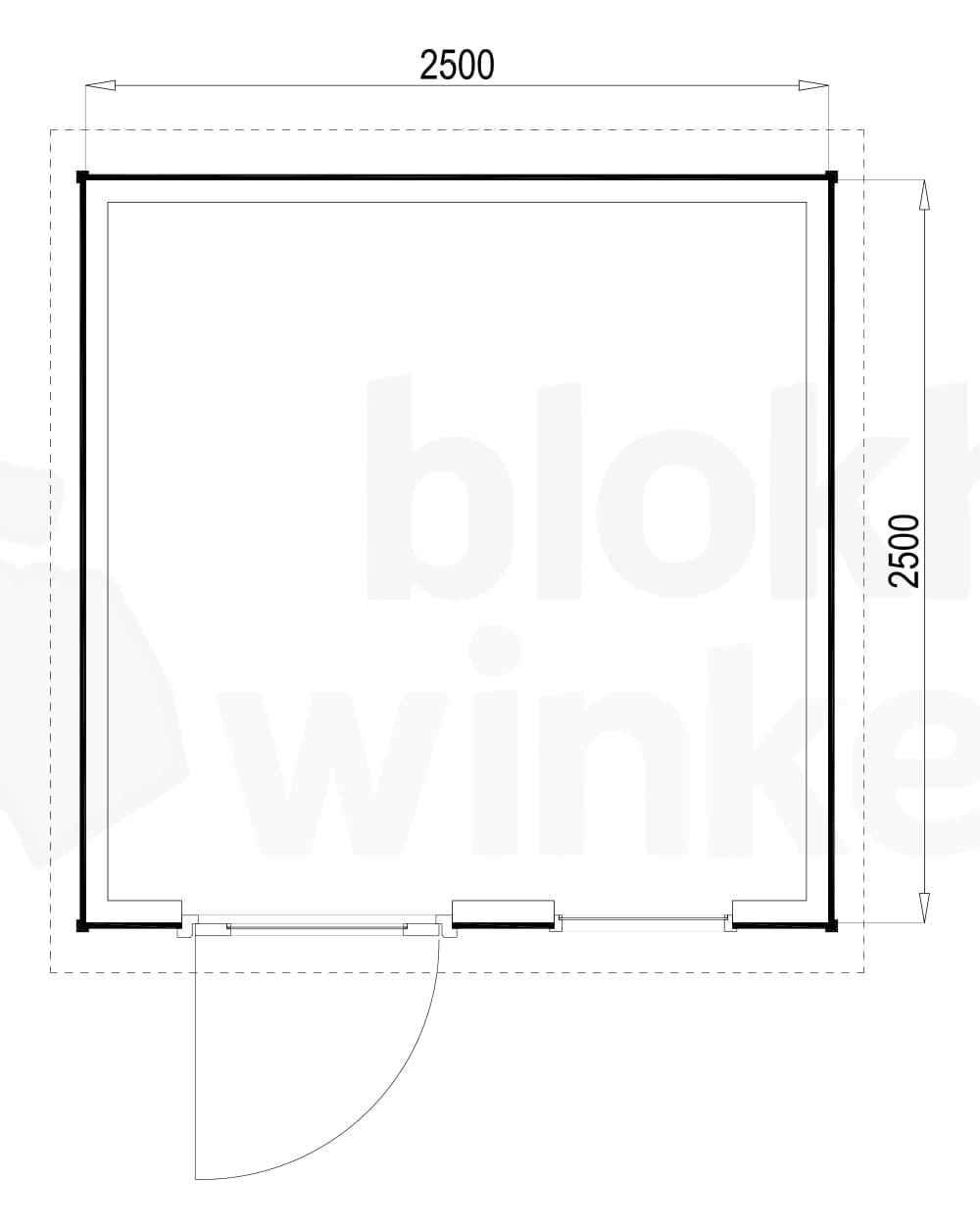 Plattegrond Columbus 250x250