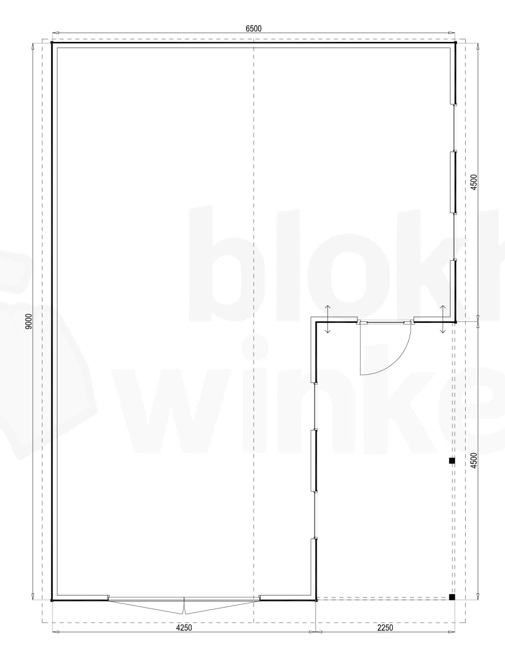 Plattegrond Huntsville 650x900