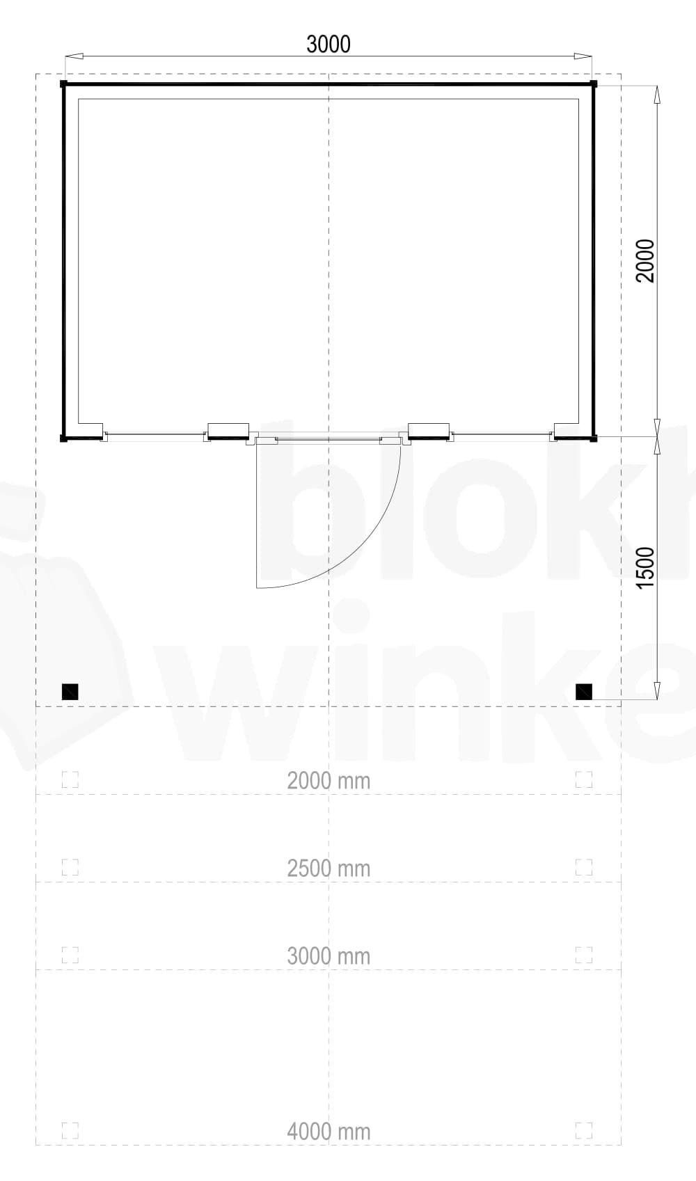 Plattegrond Kansas City 300x200