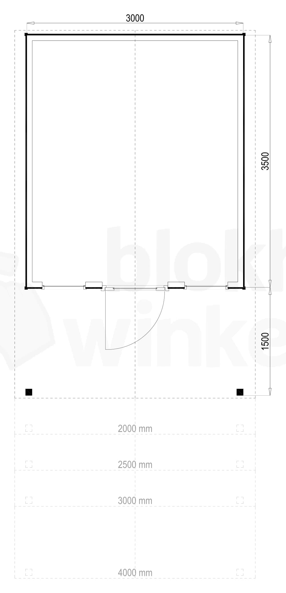 Plattegrond Kansas City 300x350