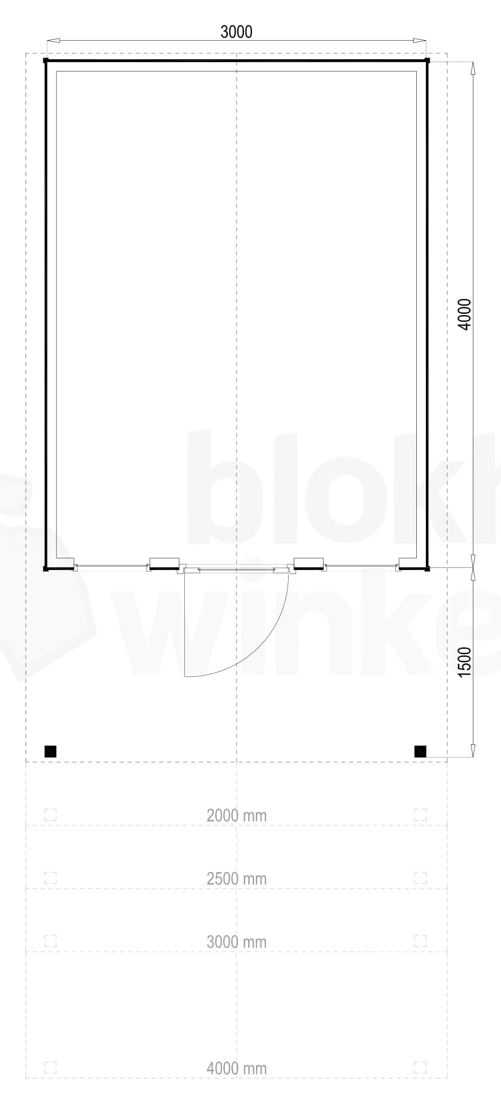Plattegrond Kansas City 300x400