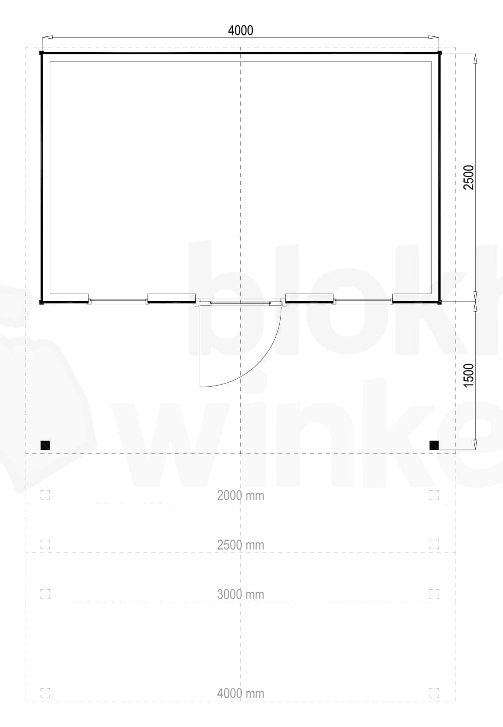 Plattegrond Kansas City 400x250