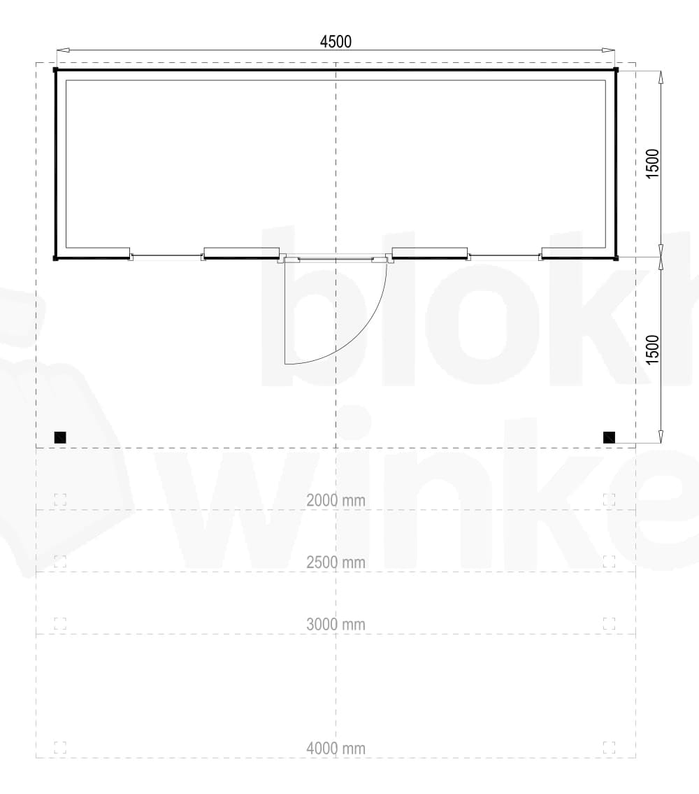 Plattegrond Kansas City 450x150