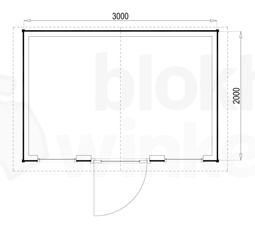Plattegrond Louisville 300x200