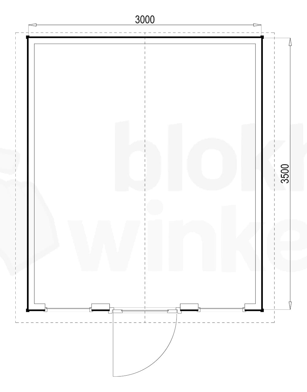 Plattegrond Louisville 300x350