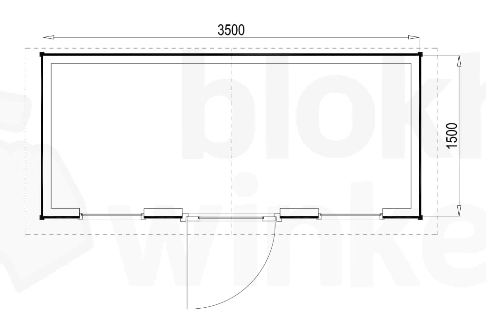 Plattegrond Louisville 350x150